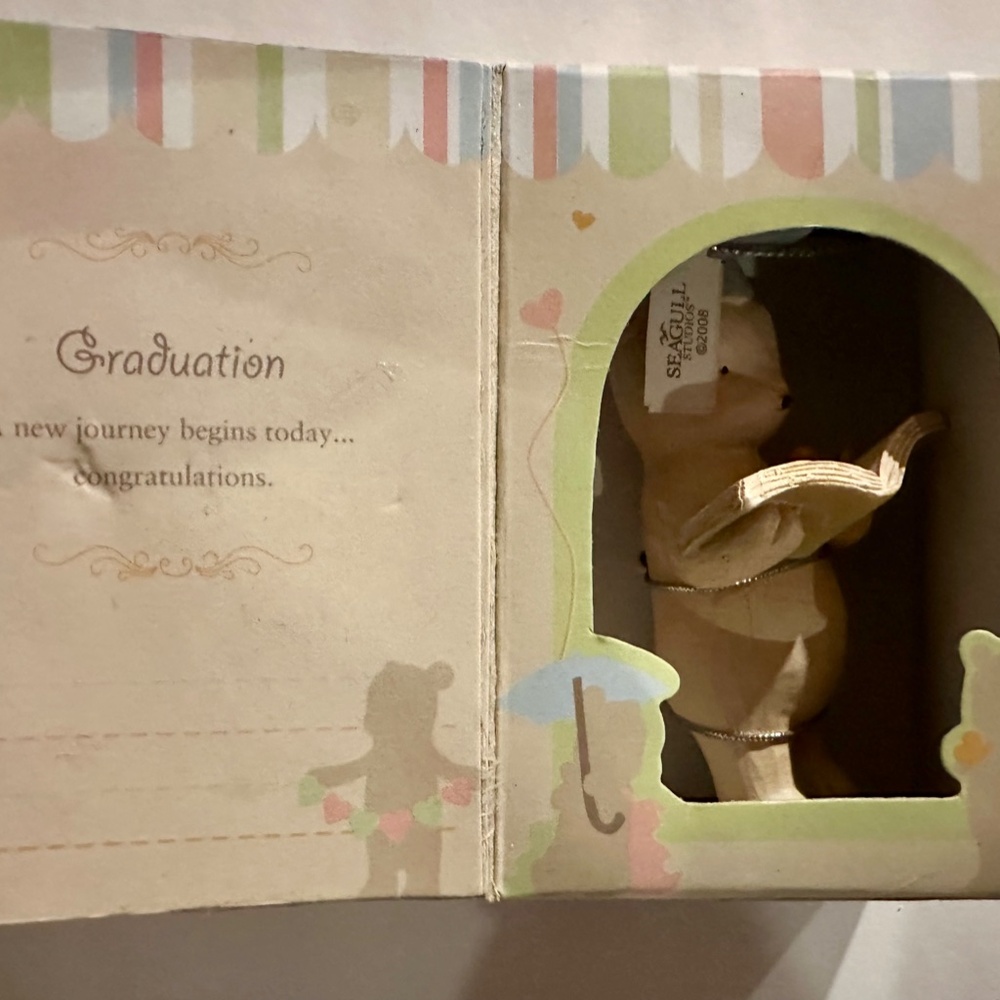 Heartstring Teddies Graduation Ornament - Picture 2 of 7
